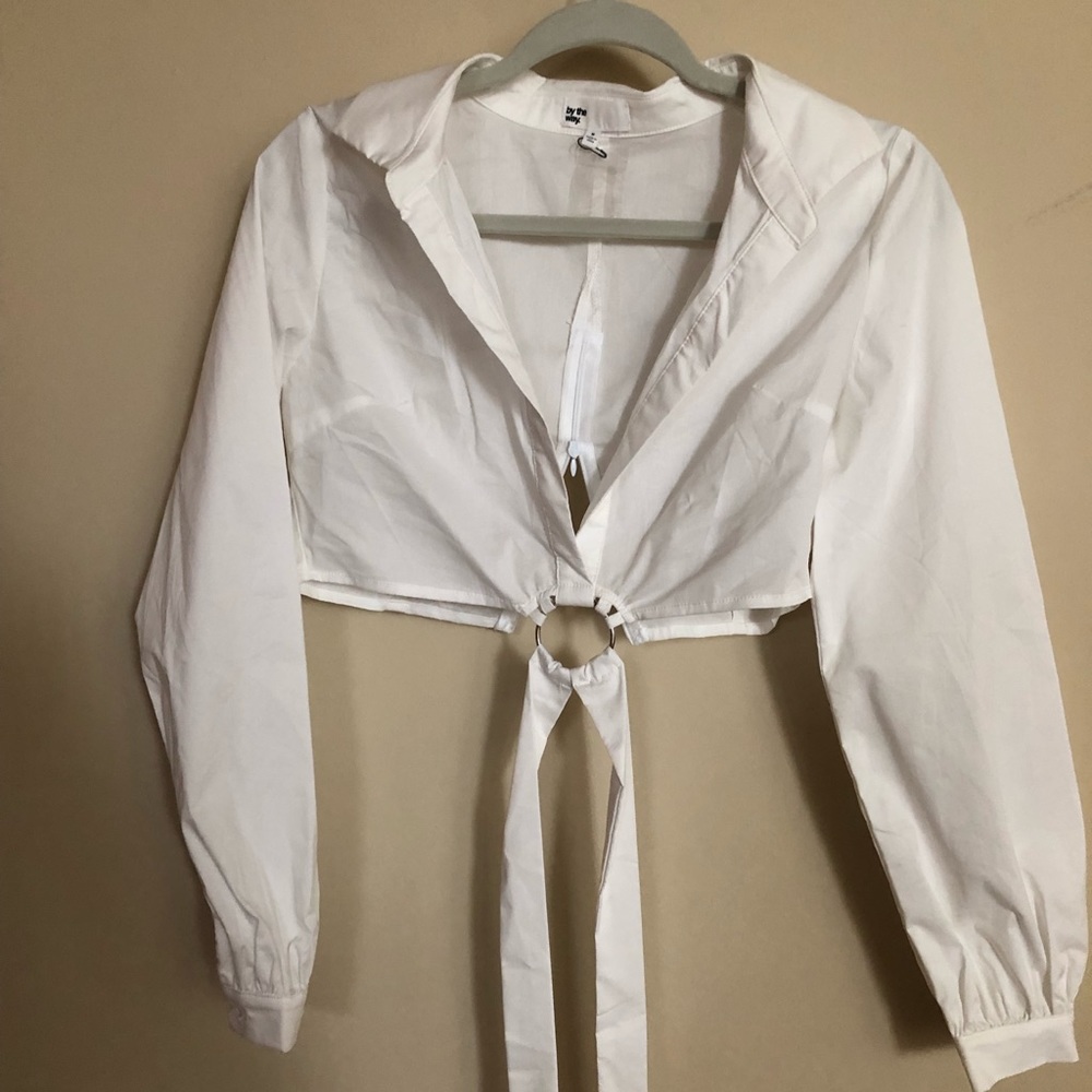 COPY - Roxanne o ring tie top - revolve